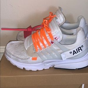 Off White Presto x Nike Air size 10.5